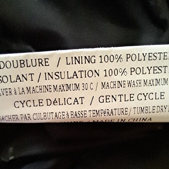 SICILY MADE IN CANADA high end LIGHT puffer JACKET HOODIE Sz SMALL A REAL GEM - Picture 11 of 11